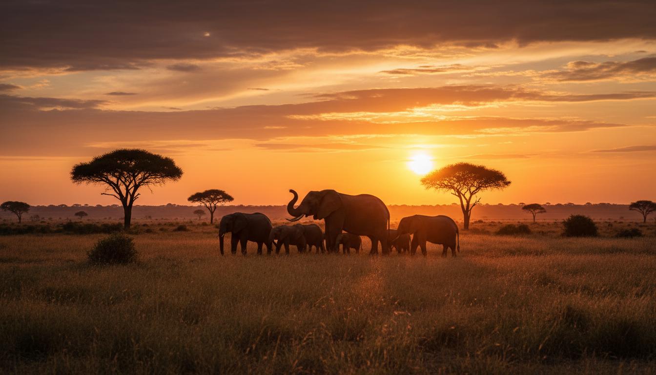Safari Sunset